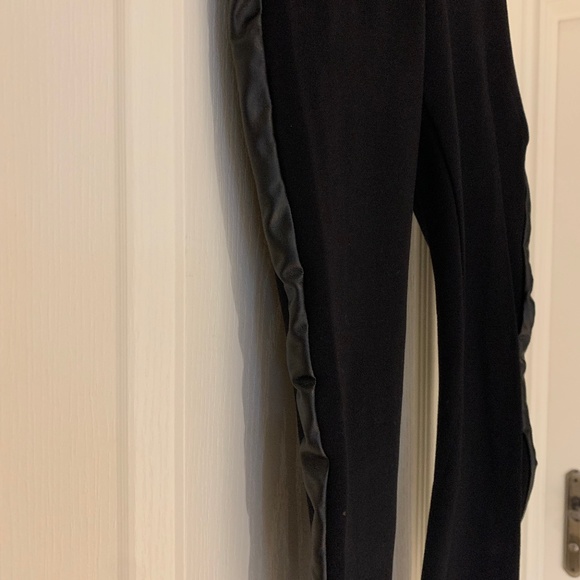 Joie Keena Ponte Legging with Tuxedo Stripe, XS, Black - Picture 9 of 10